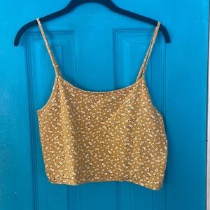 American Eagle floral tiny top size XL